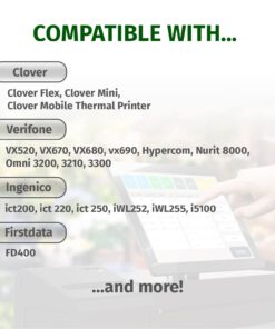 Alternative view of Gorilla Supply Thermal Paper Receipt Roll 2-1/4" x 50' BPA Free 50 Rolls 2 1/4" X 50'