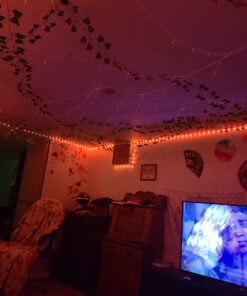 Tenmiro Led Strip Lights 130ft (2 Rolls of 65ft) Smart Light Strips with App Control RGB Led Lights for Bedroom,Music Sync Color Changing Lights for Room Party 30 61N8ivnnzLL