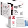 Basic Blue Medical Nitrile Exam Gloves Latex-Free & Powder-Free Disposable Glove (Case of 1000) (XS/S/M/L/XL/XXL) Blue (Large) 14 61N8tA7qNlL