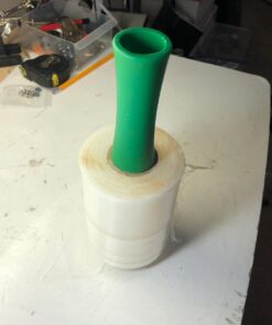 International Plastics Co. Industrial Mini Stretch Film Wrap with Handle 5" 1000 ft Pallet Wrap Moving Supplies Shrink Wrap Cling Packaging Heavy Duty (2 Pack, Clear) 2 Pack 17 61NAI4hKsiL