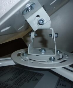 suptek White Projector Ceiling Mount Bracket Fits Flat or Sloped Ceiling Height Adjustable with Extendable Length for LCD/DLP Projectors (PR05) 53 61NBEr7Eo3L 1