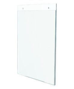Deflecto Classic Image Wall Mount Sign Holder, Single-Sided, Vertical, 8.5" x 11", Clear (68201), Model:WM-8511-1 8.5" x 11" 17 61NBpGIXBVL