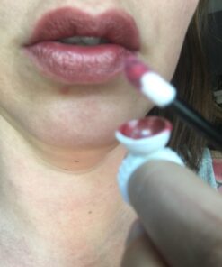 100PCS Disposable Plastic Nail Art Tattoo Glue Rings Holder Eyelash Extension Rings Adhesive Pigment Holders Finger Hand Beauty Tools (White) 100 Count (Pack of 1) White 25 61NC8KerqBL