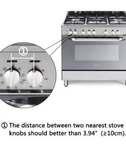 EUDEMON Clear 6pack Safety Children Kitchen Stove Gas Knob Covers (Clear) 32 61NCb89YSQL