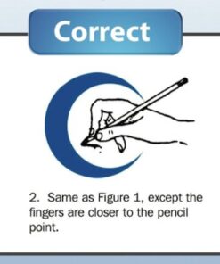 The Pencil Grip Pencil Grips, The Crossover Grip, Ergonomic Writing Aid For Righties And Lefties, Colorful Pencil Grippers, Assorted Classic Colors, 6 Count - TPG-17806 13 61ND LNq8L
