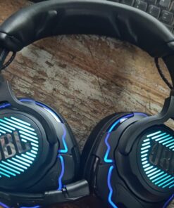 JBL Quantum ONE - Over-Ear Performance Gaming Headset with Active Noise Cancelling (Wired) - Black, Large Headphones 70 61NEtqFKJnL