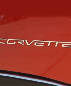 Alternative view of Corvette Rear Letters - Mirror Finish Stainless Steel (Set) : C6,Z06,ZR1,Grand Sport