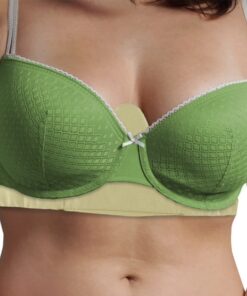 100% Pure Bamboo Cotton Bra Liner (Beige, 3-pk, XXL) - Wicking, Odor-Proof 13 61NHS36HAML