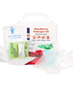 Blood Borne Pathogens Clean Up Kit Plastic Case 7 61NIydcU4zL