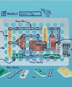 Snap Circuits Extreme SC-750 Electronics Exploration Kit Over 750 Projects Full Color Project Manual 80+ Snap Circuits Parts STEM Educational Toy for Kids 8+ 20 61NJtbwxnvL