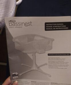 HALO BassiNest Glide Sleeper, Bedside Bassinet, Adjustable, Mosaic Glide Mosaic - Adjustable 29 61NKBWEHNPL