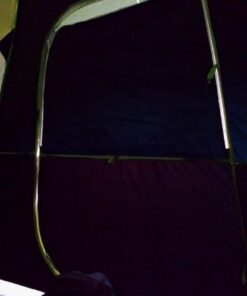 Coleman Dark Room Sundome Camping Tent, 4/6 Person Tent Blocks 90% of Sunlight and Keeps Inside Cool, Lightweight Tent for Camping Includes Rainfly, Carry Bag, and Easy Setup 4 Person 52 61NO4kyHamL