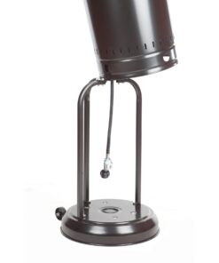 Amazon Basics 46,000 BTU Outdoor Propane Patio Heater with Wheels, Commercial & Residential, Havana Bronze, 32.1 x 32.1 x 91.3 inches (LxWxH) Powder Coated 28 61NQxiTeGhL 1