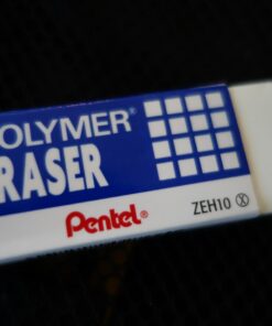 Pentel Hi-polymer Block Eraser, Large, 3 Pack, White (ZEH10BP3-K6) Large Block Eraser 30 61NRQysTFnL