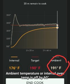 CHEF iQ Smart Wireless Meat Thermometer with 2 Ultra-Thin Probes, Unlimited Range Bluetooth Meat Thermometer, Digital Food Thermometer for Remote Monitoring of BBQ Grill, Oven Hub + 2 Probes (2023) 62 61NS13iCQYL