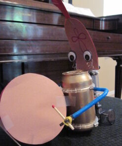 4M Toysmith, KidzRobotix Tin Can Robot, DIY Science Kits STEM Powered Kids, For Boys & Girls Ages 8+ 55 61NSCwoCFIL