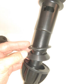 Derengge F-4501-NB 2 Handle Oil Rubbed Bronze Bathroom Sink Faucet with Pop up Drain,cUPC NSF AB1953 29 61NT1HwjnOL