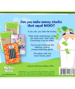 Melon Rind Clumsy Thief Money Game - Adding to 100 Math Game for Kids (Ages 8 and up) 15 61NTxJChUrL