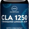 MRM Nutrition CLA 1250 | Keto Friendly | 80% CLA High Potency | 1000mg CLA per Capsule | Healthy fats | Gluten-Free | 30 Servings 180 Count (Pack of 1) 30 61NU7B0auYL