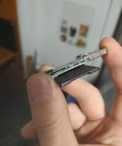 Anker 2-in-1 USB 3.0 SD Card Reader for SDXC, SDHC, MMC, RS-MMC, Micro SDXC, Micro SD, Micro SDHC and UHS-I Cards 48 61NUMoTdquL