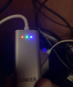 Anker USB C to Gigabit Ethernet Adapter, Aluminum Portable USB C Adapter, for MacBook Pro, MacBook Air 2018 and Later, iPad Pro 2018 and Later, XPS, and More Silver 72 61NUOSIdZPL