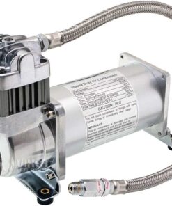 Vixen Horns Train Horn Kit for Trucks/Car/Semi. Complete Onboard System- 200psi Air Compressor, 2.5 Gallon Tank, 3 Trumpets. Super Loud dB. Fits Vehicles like Pickup/Jeep/RV/SUV 12v VXO8325/3114B 200PSI + 2.5GAL + 3TPS Stacked Black 14 61NY2EzSUDL