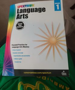 Spectrum Language Arts, Grade 1 Paperback 27 61NZmLrZbIL