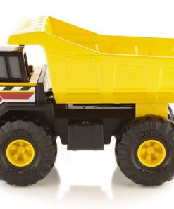 Funrise Tonka Steel Mighty Dump Truck, Yellow, Black, 10.25" x 16.75" x 7.75" (902050AZ01) Single Frustration-Free Packaging 30 61NamvtM1KL 1