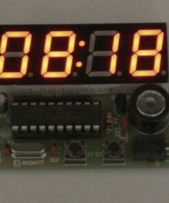 MiOYOOW 4-Digit Digital Clock Kits with PCB, DIY Alarm Clock Soldering Project Kit for Learning Electronics Soldering Practice with English Instructions 1 Pack-4 Digit Clock Kit(0.56 Inch) 73 61NbXzExT0L