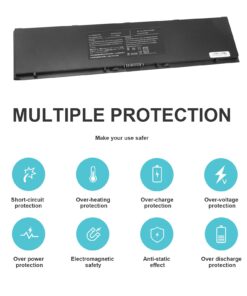 E7440 E7450 Laptop Battery for Dell Latitude 14 7000 E7440 E7450 E7420 7440 7450 PFXCR 34GKR F38HT G95J5 0G95J5 3RNFD G0G2M T19VW V8XN3 909H5 0909H5 5K1GW 451-BBFT 451-BBOG 451-BBFV 451-BBFY E225846 13 61NcLfKctRS