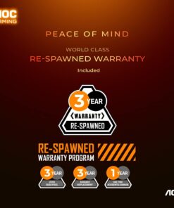 AOC C27G2Z 27" Curved Frameless Ultra-Fast Gaming Monitor, FHD 1080p, 0.5ms 240Hz, FreeSync, HDMI/DP/VGA, Height Adjustable, 3-Year Zero Dead Pixel Guarantee, Black, Xbox PS5 Switch 240Hz Low Latency 27" FHD Curved Screen 30 61NdO4w4nlL