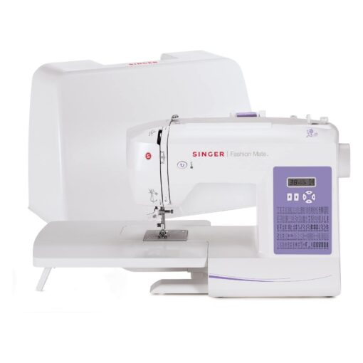 SINGER | 5560 Computerized Sewing Machine with Included Accessory Kit, Hard Cover & Extension Table, 203 Stitch Applications - Perfect for Beginners 5560 Fashion Mate