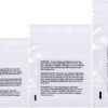 Poly Bags with Suffocation Warning 6x9", 8x10", 9x12", 11x14" - Combo Pack of 400 (100 each size) - Clear Poly Bags by Retail Supply Co - Resealable Combo (100 Each) - 6x9" 8x10" 9x12" 11x14" Suffocation Warning - Resealable Seal 7 61NeafL8SeS