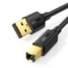 UGREEN USB Printer Cable - USB A to B Cable, 2.0 USB B Cable High-Speed Printer Cord Compatible with Hp, Canon, Brother, Samsung, Dell, Epson, Lexmark, Xerox, Piano, Dac, and More 15 FT 15FT 14 61NeoMyErcL