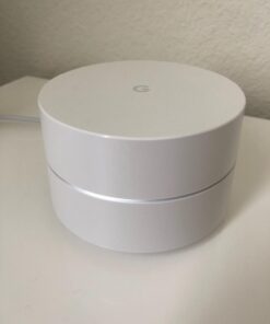 Google WiFi system, 3-Pack - Router Replacement for Whole Home Coverage (NLS-1304-25),White Google Wifi (2016 model) 3 Pack 50 61NfKq1tZL
