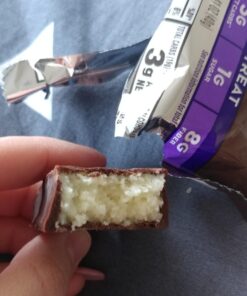 Atkins Endulge Chocolate Coconut Bar, Dessert Favorite, High in Fiber, 1g Sugar, 10 Count 10 Count (Pack of 1) 28 61NfsegX53L