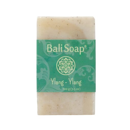 Bali Soap - Ylang-Ylang Natural Soap - Bar Soap for Men & Women - Bath, Body and Face Soap - Vegan, Handmade, Exfoliating Soap - 3 Pack, 3.5 Oz each Ylang-Ylnag 3.5 Ounce (Pack of 3)