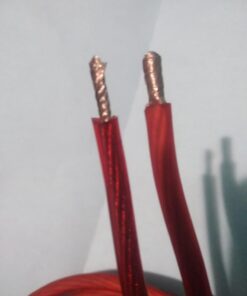 InstallGear 8 Gauge Amp Power Wire (25ft) Copper Clad Aluminum CAA - Automotive Wire, Car Amplifier Power & Ground Cable, Battery Cable, Car Audio Speaker Stereo, RV Trailer Wiring Welding Cable 8ga 25ft - Red 21 61NhurI8ULL