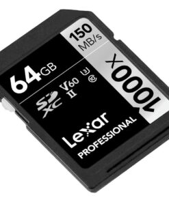 Lexar Professional 1000X 64GB (2-Pack) SDXC Uhs-II Cards 64GB 2 Pack 18 61Ni5z3l8eL 1