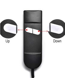 CUGLB Lift Chair Remote Replacement, 5 Pin 2 Button 90 Degree Power Recliner Remote Replacement Parts for Okin Limoss Lazboy Pride Catnapper Golden 90° Plug 18 61NkR C5SOL