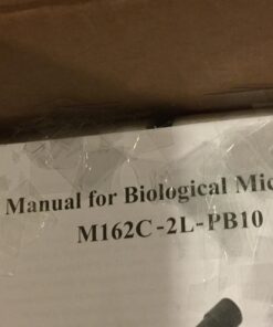 AmScope M162C-2L-PB10-WM-SP14-50P100S 40X-1000X Beginners Microscope Kit for Kids & Students w/Complete Science Accessory Kit + World of The Microscope Book 51 61NkREyPFeL 3