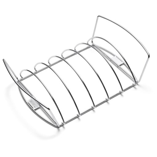 Weber Original Rib And Roast Holder, Steel, Large