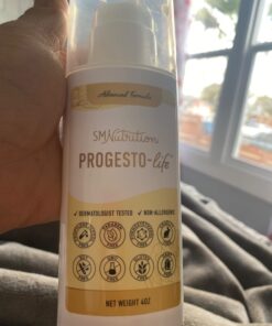 Progesterone Cream for Women 2000mg | Bioidentical from Wild Yam, Dermatologist-Tested | for Menopause & Menstrual Support | Micronized USP, Paraben-Free & Soy-Free Topical ProgestoLife (96 Servings) Progesterone Cream 44 61NkkMk9B5L