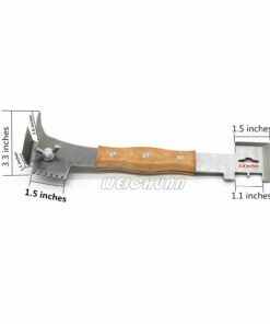 Alternative view of WEICHUAN Multifunction Hive Scraper Tool with Wooden Handle - Beekeeping Equipment Bee Hive Hand Tool Beekeeper Tool