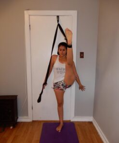 EverStretch Leg Stretcher PRO: Premium Over The Door Flexibility Trainer | Professional Stretching Equipment for Ballet, Dance, Martial Arts, Cheerleading & Gymnastics | Portable Split Machine 44 61NmA2RSAL