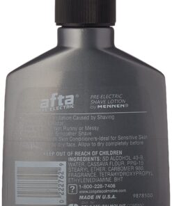 Afta Pre-Electric Shave Lotion With Skin Conditioners Original 3 oz (6 pack) 3 Fl Oz (Pack of 6) 12 61NoeCZALfL