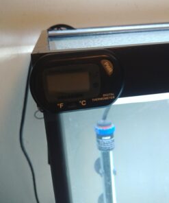 ZACRO 2 Pack Digital Aquarium Thermometer, Fish Tank Thermometer, Water Thermometer with Large LCD Display,Reptile Thermometer for Fish Tank Water Terrarium 43 61Nqz7I9LL