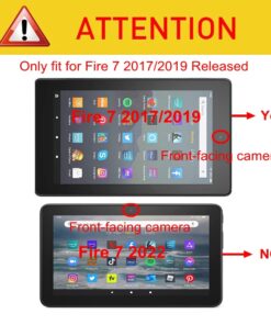 Alternative view of Famavala Folio Case Cover for Previous Version Fire 7 Tablet [9th / 7th Generation, 2019/2017 Release] (LoveTree) LoveTree
