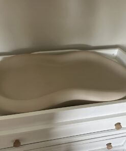 Keekaroo Peanut Changer Vanilla – the Original Made in USA easy-to-clean changing pad and the only shell over foam, fully impermeable to fluid 31 61Ns1oa2jBL