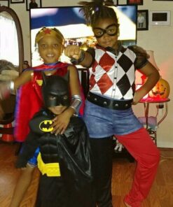 Rubie's DC Superhero Girl's Harley Quinn Costume, Large 24 61NtL7IM7KL